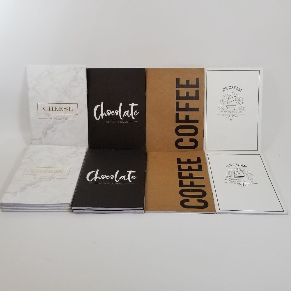 Tasting Journal Lot of 12  for Cheese Chocolate Coffee &‎ Ice Cream for Holidays